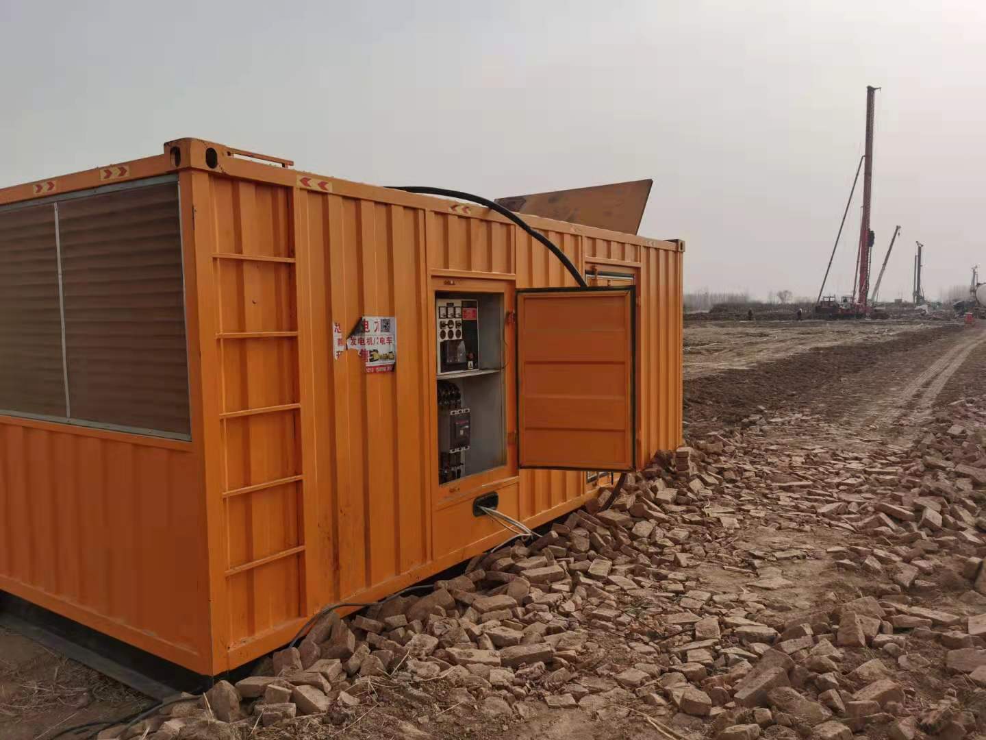 兰坪发电车租赁-柴油发电机组的安装须知